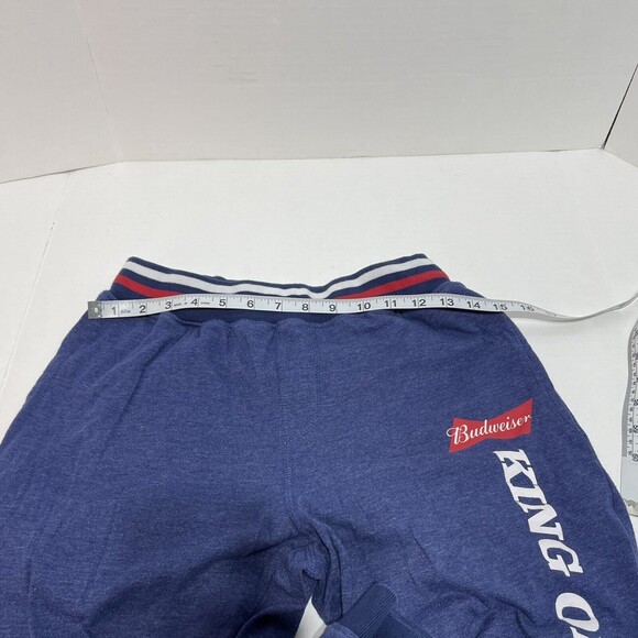 Budweiser Pajamas Pants, Small, Dark Blue and Red, “King of Beers", logo - Picture 5 of 10